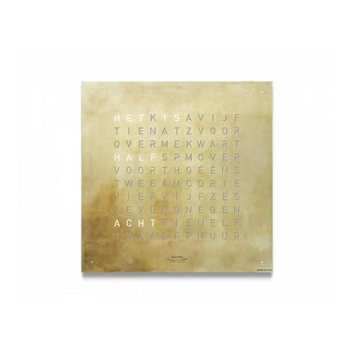 QLOCKTWO QLOCKTWOSILVERGOLD